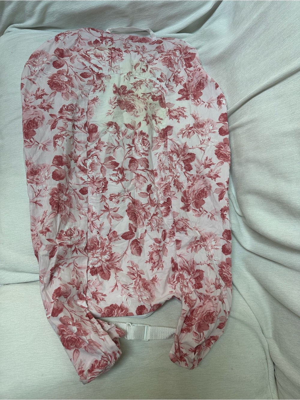 DockATot light pink floral replacement cover